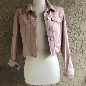 Pink Jean jacket
